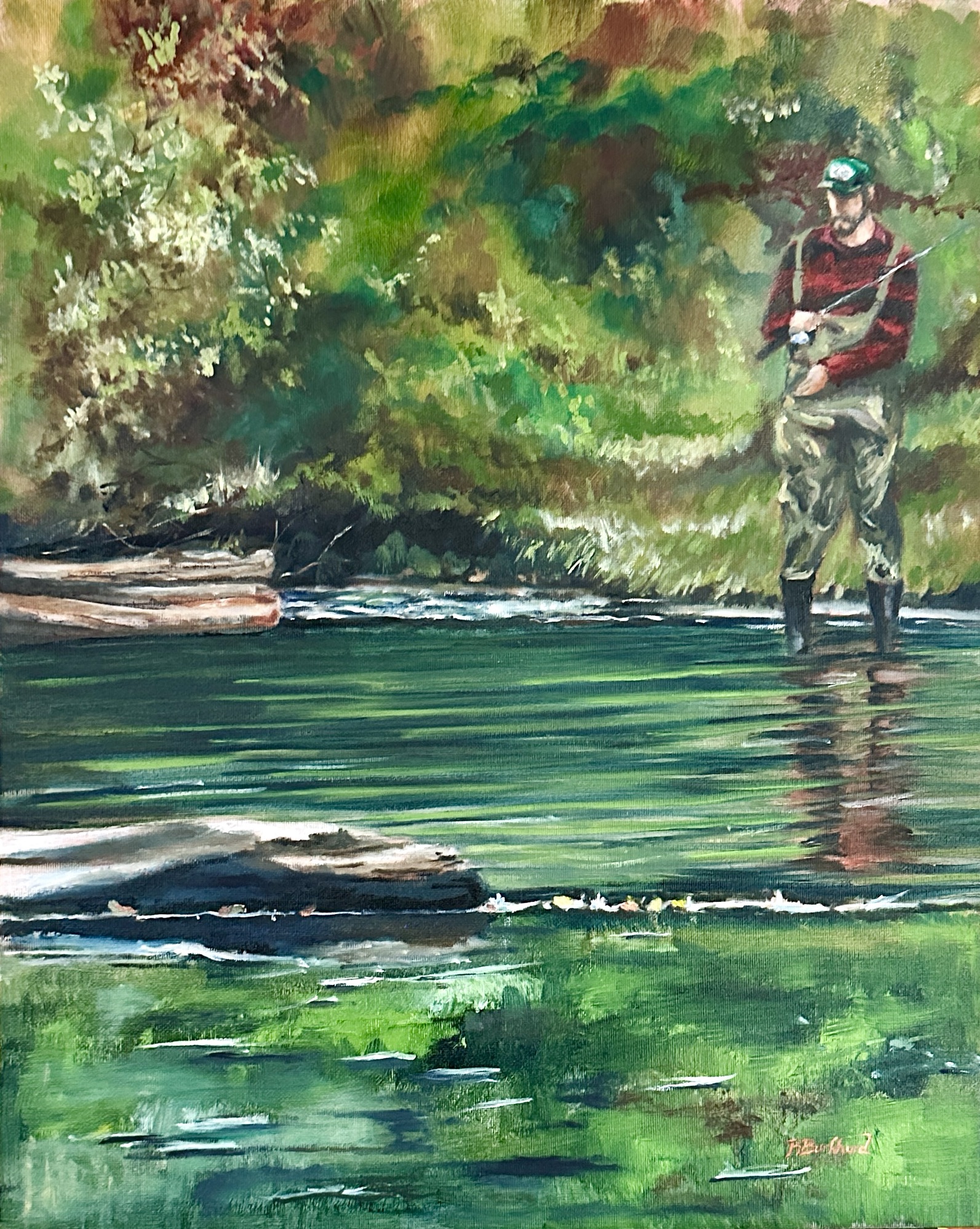 fall Fishing below michicot dam