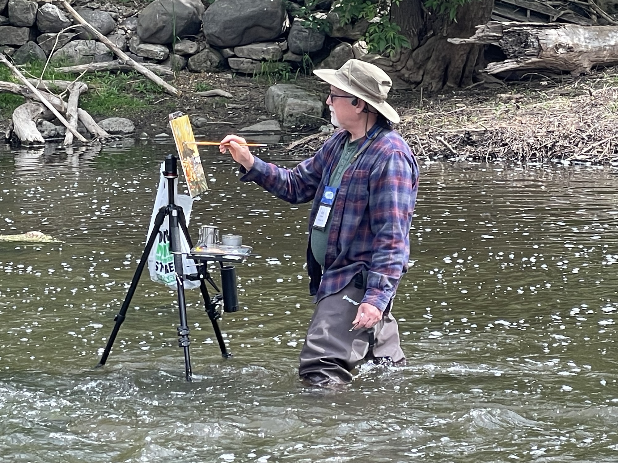 Cedarburg Plein Air competition day two in the bag